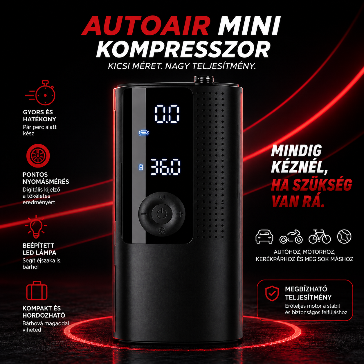AutoAir Mini Kompresszor